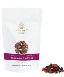 Te La Via del Tè Te In Sacchetto | Rosa Canina & Mirtillo - La Via Del Te