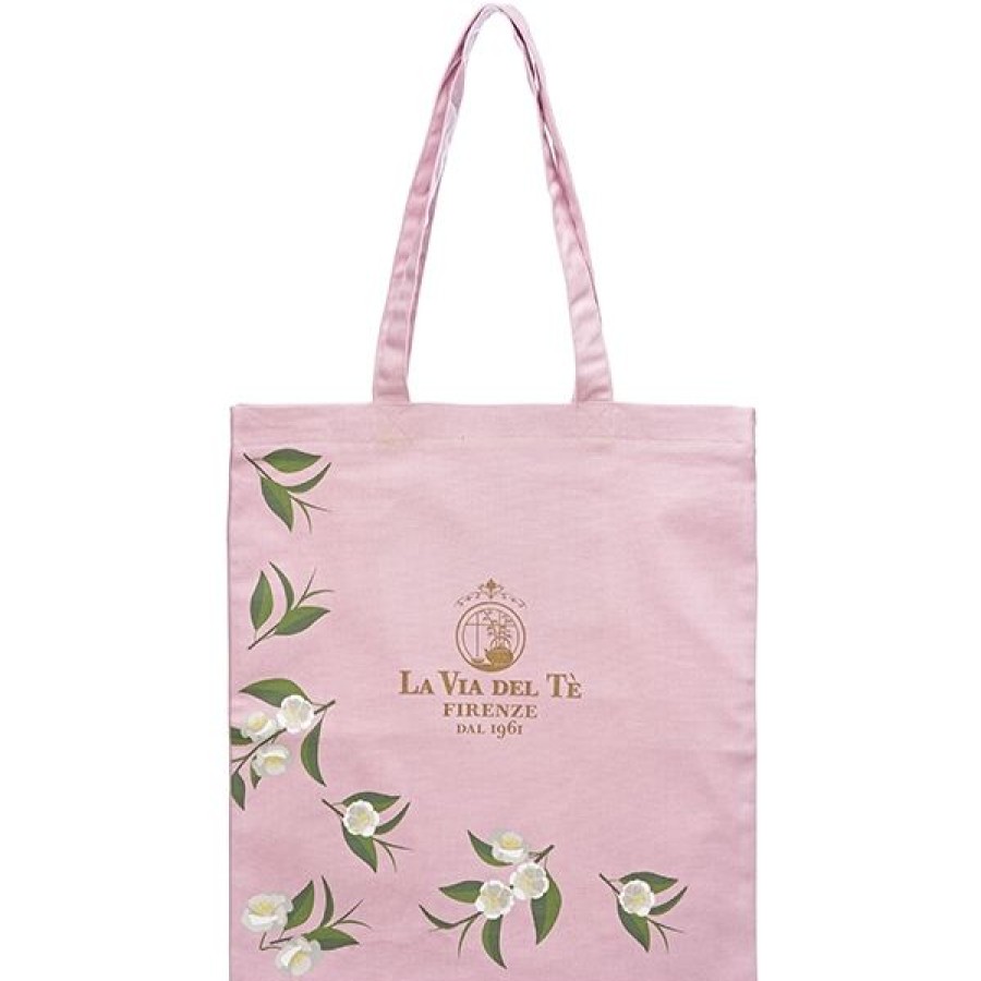 Accessori La Via del Tè | Tote Bag Rosa Pastello - La Via Del Te